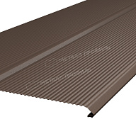 Сайдинг МЕТАЛЛ ПРОФИЛЬ Lбрус-XL-В-14х335 (VALORI-20-OxiBеige-0.5)